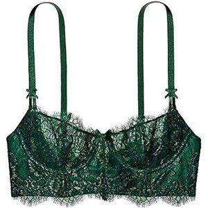 Wicked Lace Push Up Without Padding Long Bra 34 D